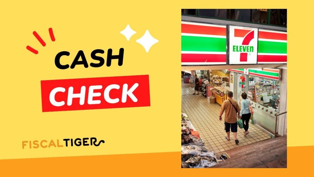 como cobrar tus cheques en walmart 7 eleven